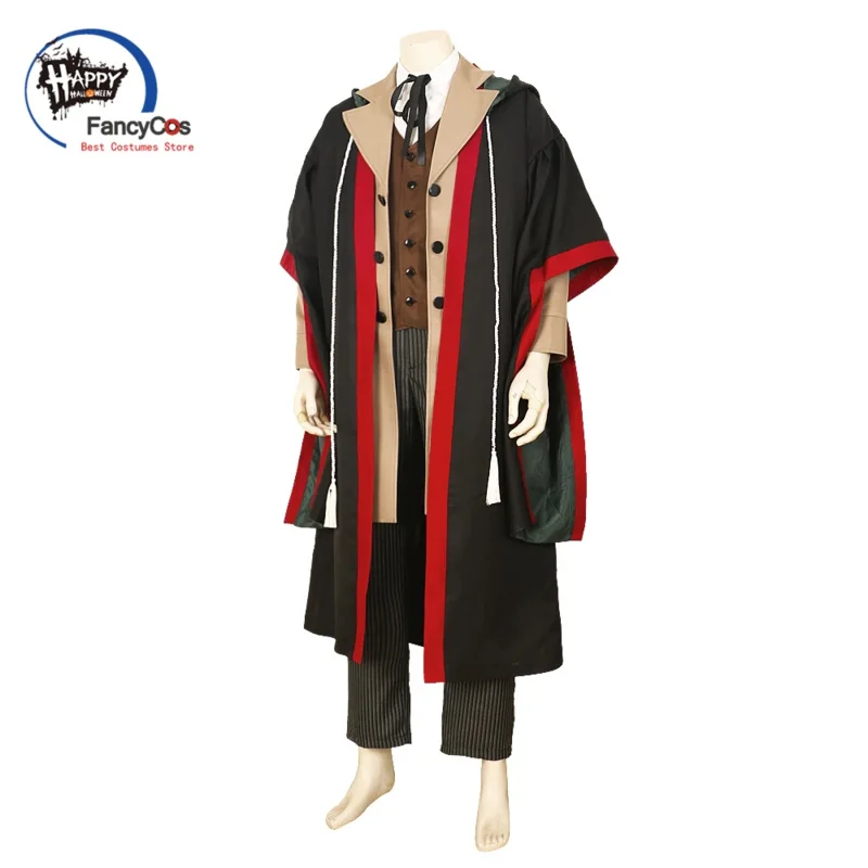 Bloodborne Cosplay Micolash Host of the Nightmare The School of Mensis Outfit Carnival Cosplay Costume Japanese Halloween OI855