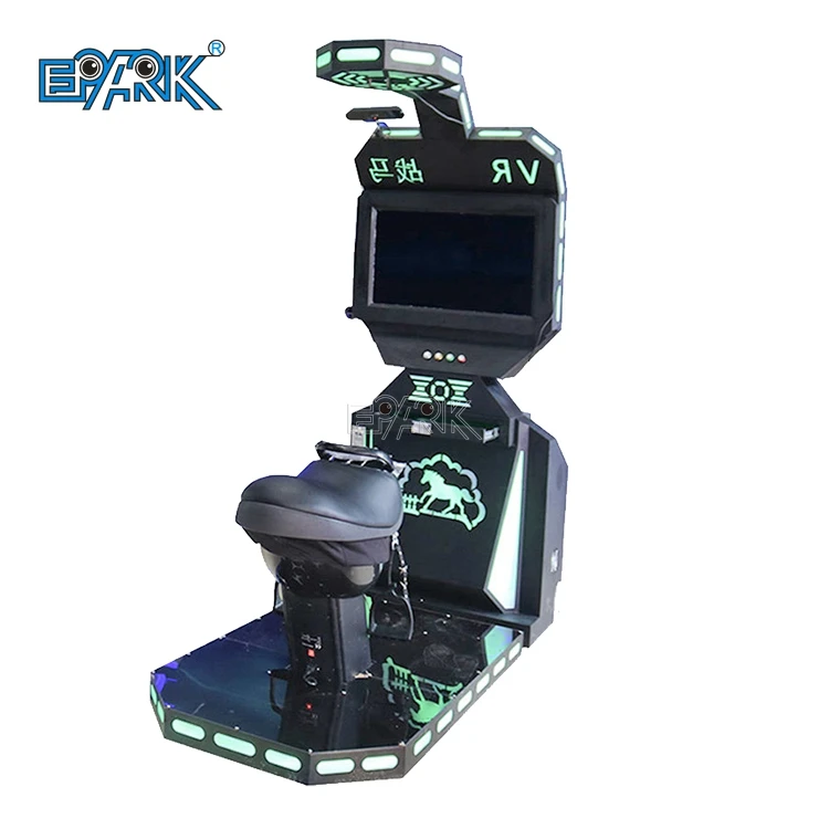New 9d Vr Horse Racing Game Machine With Real Ride Simulator Virtual Reality Amusement Rides