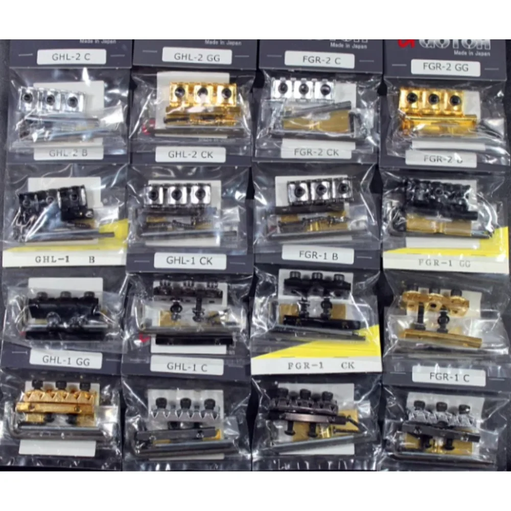 GOTOH GHL-1/GHL-2/FGR-1/FGR-2 Guitar Double-shake Bridge Tremolo System Nut and String Lock