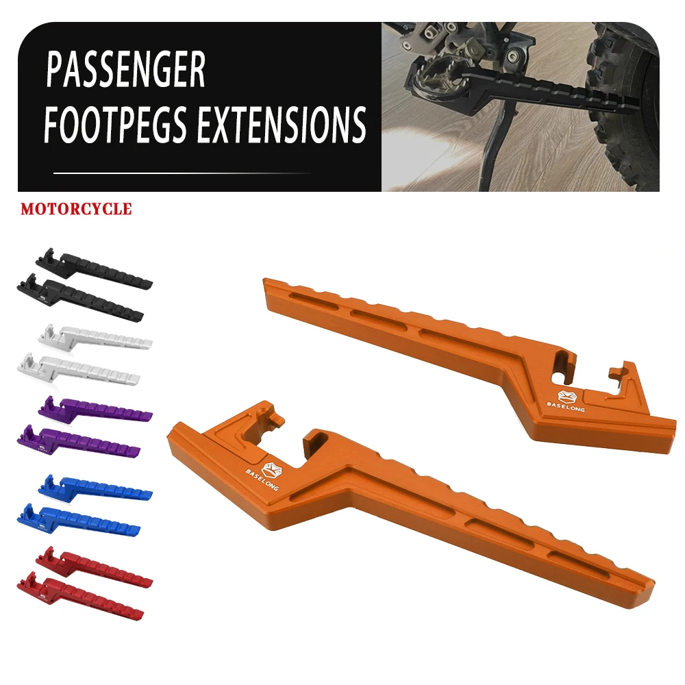 

For KTM 250 XC XC-W XCFW XC-F 2006-2016 2015 2014 Passenger Foot Peg Extensions Extended Footpegs Dirt Bike Off-Road Accessories