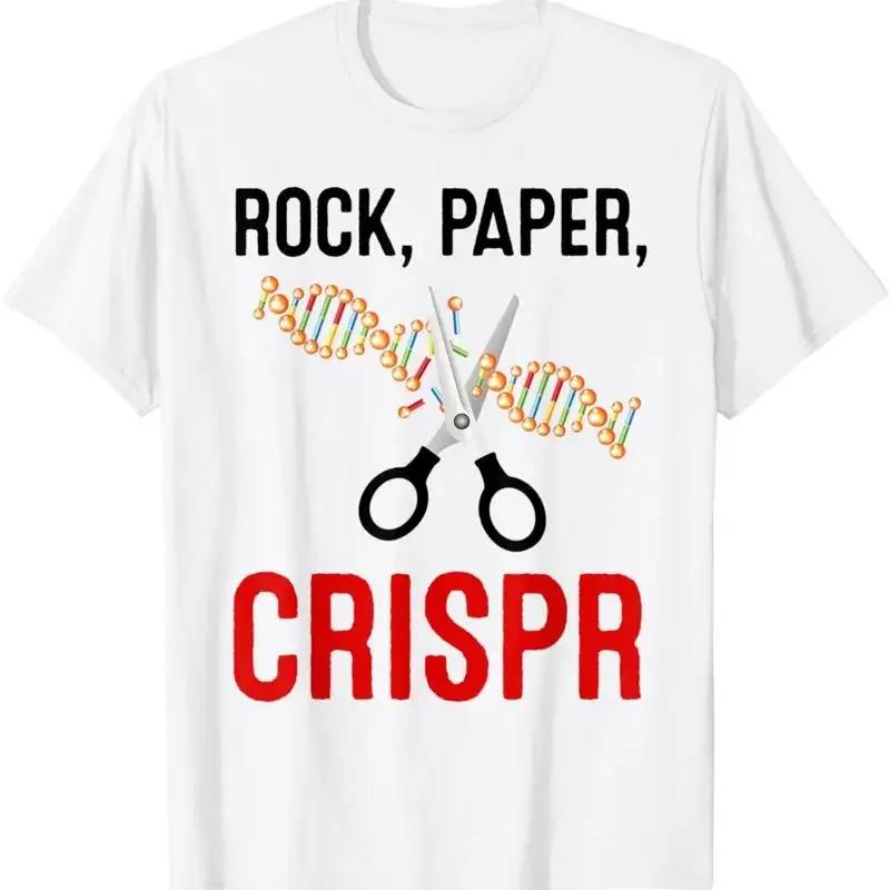 Crispr Scientist Rock Paper Biologist Fun T Shirt
