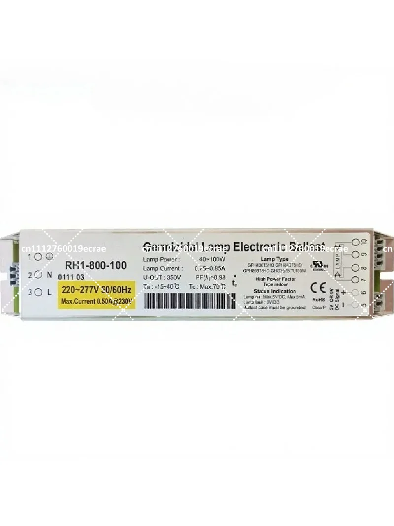 UV Lamp Electronic Ballast RH1-800-100 RH1-425-40U for Curing Systems