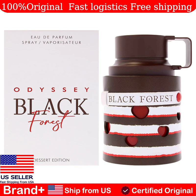 

Armaf Odyssey Black Forest Dessert Edition Eau De Parfum Long-Lasting Fragrance Unisex 100ML Persistence Pheromone Portable