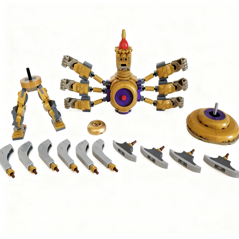 374pcs MOC Zelda Koloktos - Skyward Sword Model Building Blocks Christmas Gift Birthday Collection 3D Education DIY Art Idea