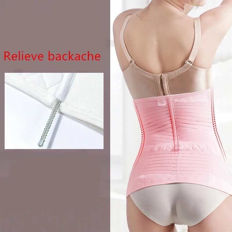 Postpartum Belt Recovery Bandage Pregnancy Belly Support Girdle Postnatal Waist Slim Shapewear Band After Birth Body Shaper