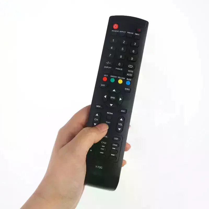 Remote Controller Replacement 1Pcs for Y-72C Smart TV Convenient Size Fast Response for Home and Office
