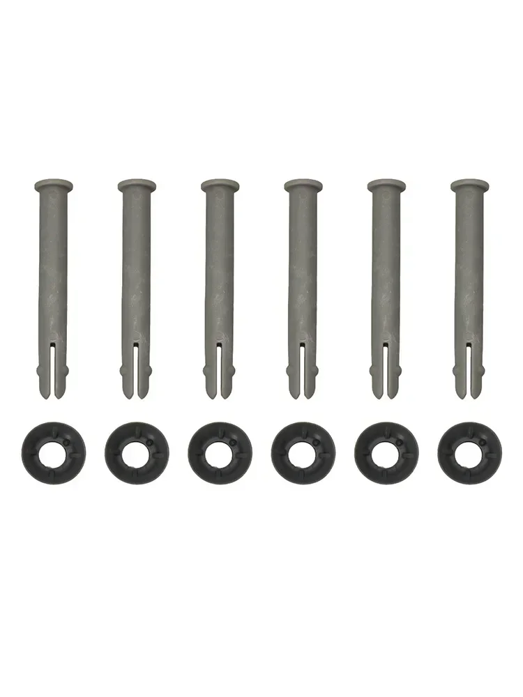 

6 шт. сменный комплект штифтов и прокладок P61759 для электрических стальных бассейнов длиной 80 мм, пластиковые детали для оборудования для бассейна, аксессуары