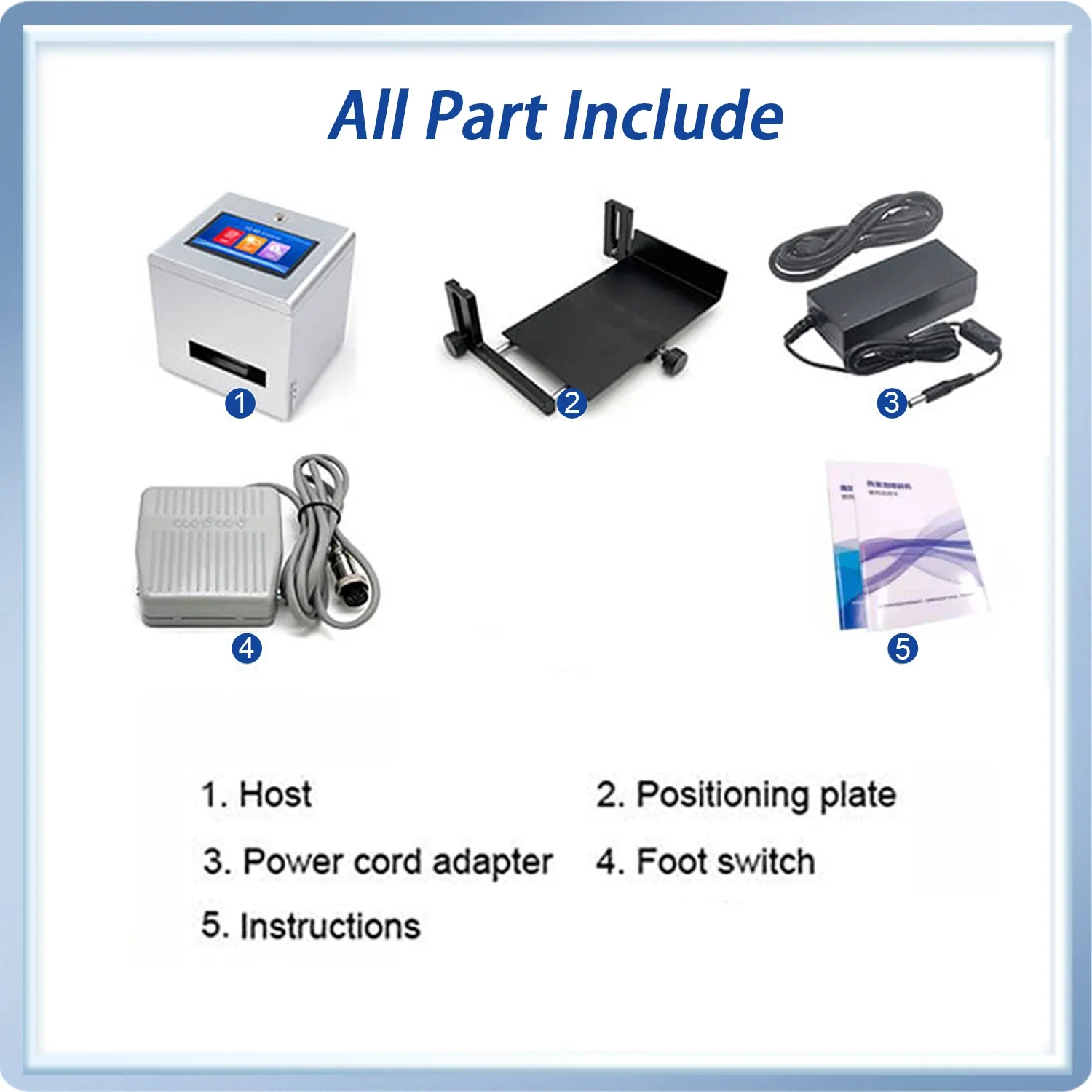 DCODE DO1 12.7mm/25.4mm Thermal Inkjet Printer QR Barcode Batch Number Image Date Number Logo Expiry Date Desktop Inkjet Printer