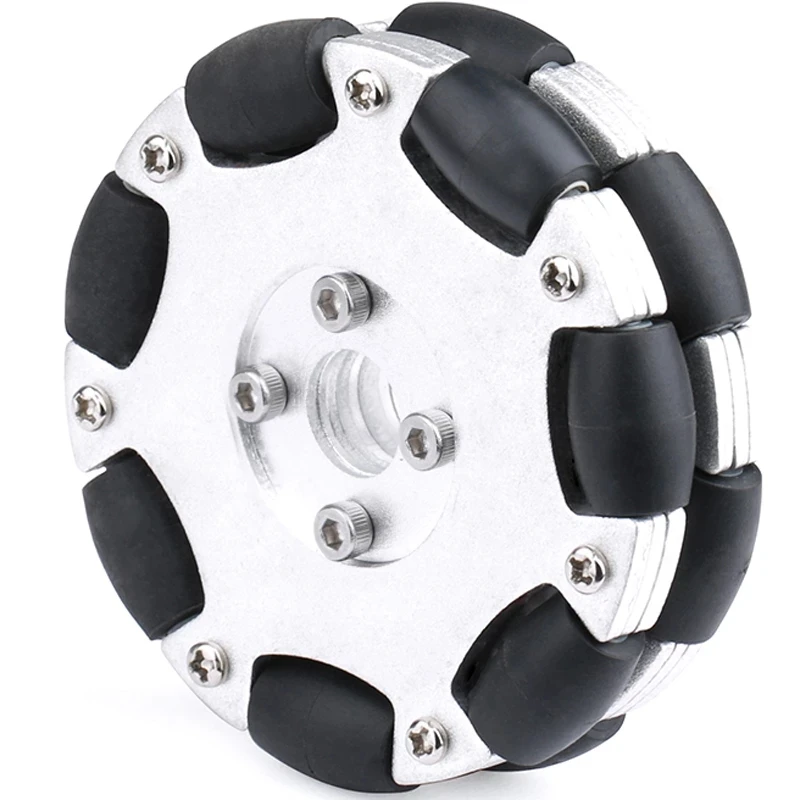 

58mm 82mm Metal Aluminium Alloy Omni Wheel For ROS Platform Robot Smart Car Suitable NXT Universal Wheel Omnidirectional