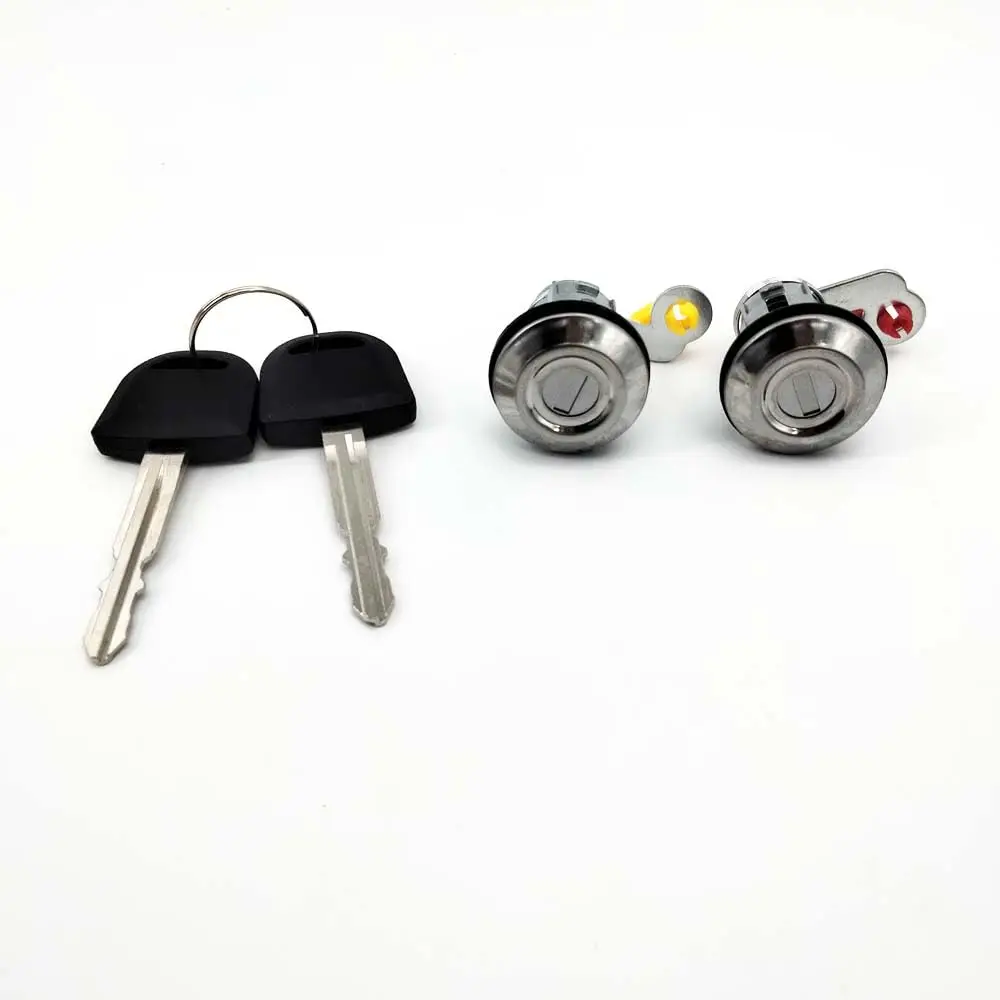 2Pcs Door Lock Set w/ Keys For Toyota Tercel 1995-2000 69051-16250 69052-16230