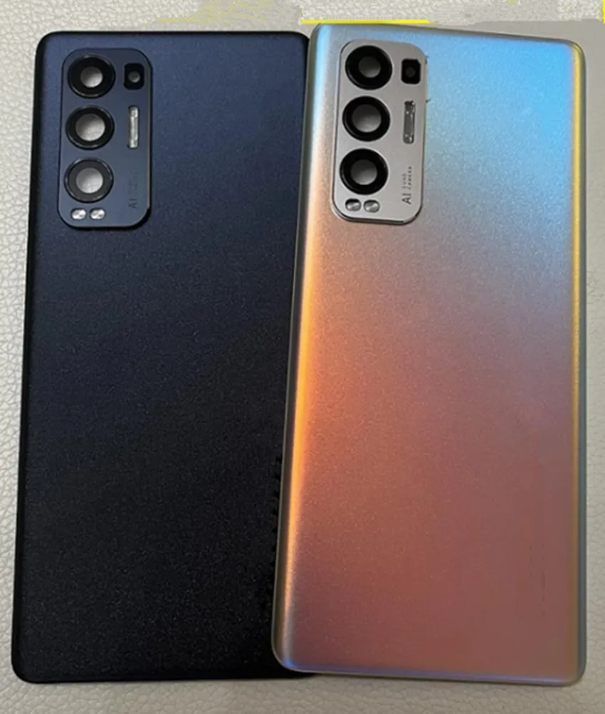 Oppo Reno 5 Pro Plus Rear Battery Back Cover, Housing Door with Camera Glass Lens, Original Mobile Phone