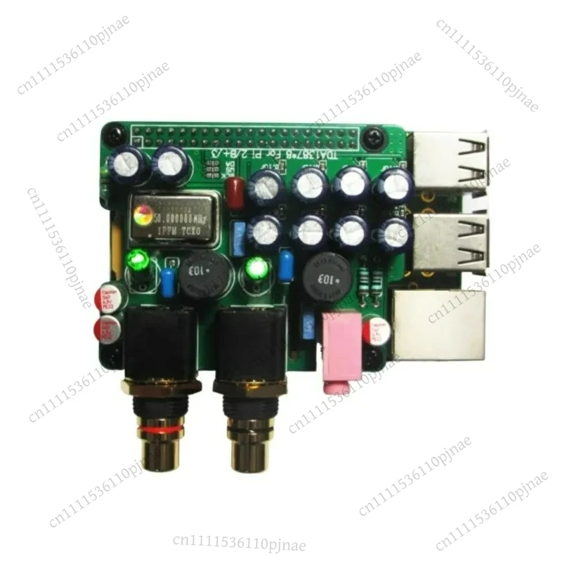 

Декодер DAC TDA1387 8-канальный и плата расширения I2S для Raspberry Pi4 Pi5, высококонфигурируемая версия