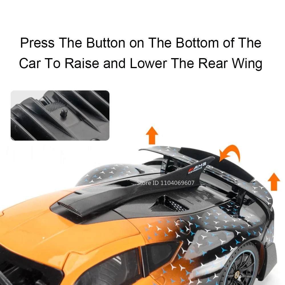 1:18 modelo de brinquedo um GT-R carros esportivos em miniatura liga diecast som luz portas abertas puxar para trás simulação supercars presentes