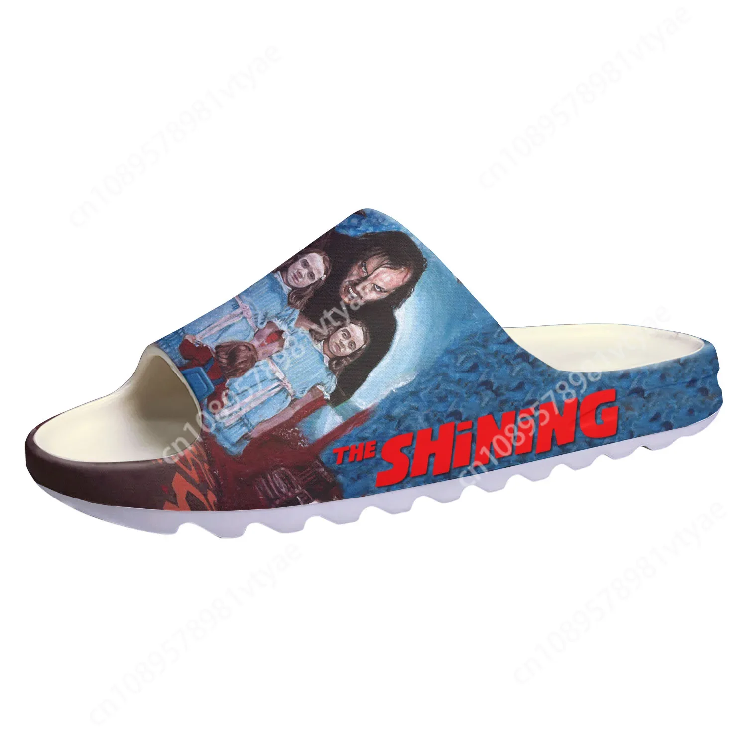 

shining Movie Soft Sole Sllipers Home Clogs Jack Torrance Step On Water Shoes Mens Womens Teenager Step in Customized Sandals