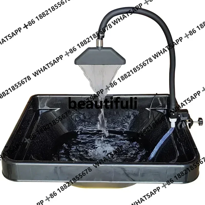 xxzShampoo Chair Mobile Boutique Waterfall Water Circulation Household Tea Bran Traditional Chinese Medicine Shampoo