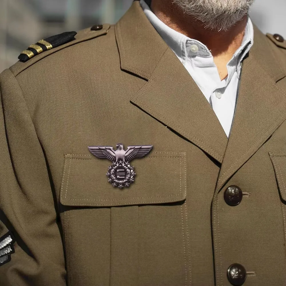 الرجعية الألمانية النسر التلبيب دبوس ألمانيا الجيش العسكري شارة ميداليات التبعي #5