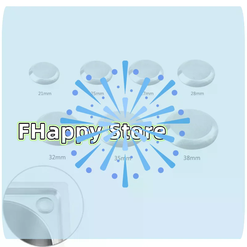 [MA]2pcs Stainless Steel Sink Plug Faucet Hole Cover Water Stopper Kitchen Drainage Seal Anti-leakage Basin Laundry Accessories