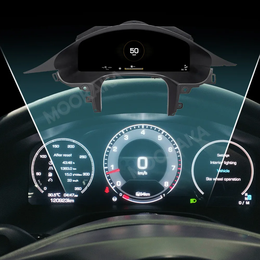 

For Porsche Panamera 2010-2017 Car LCD Dashboard Digital Cluster Virtual Cockpit Instrument Speedometer Multifunctional