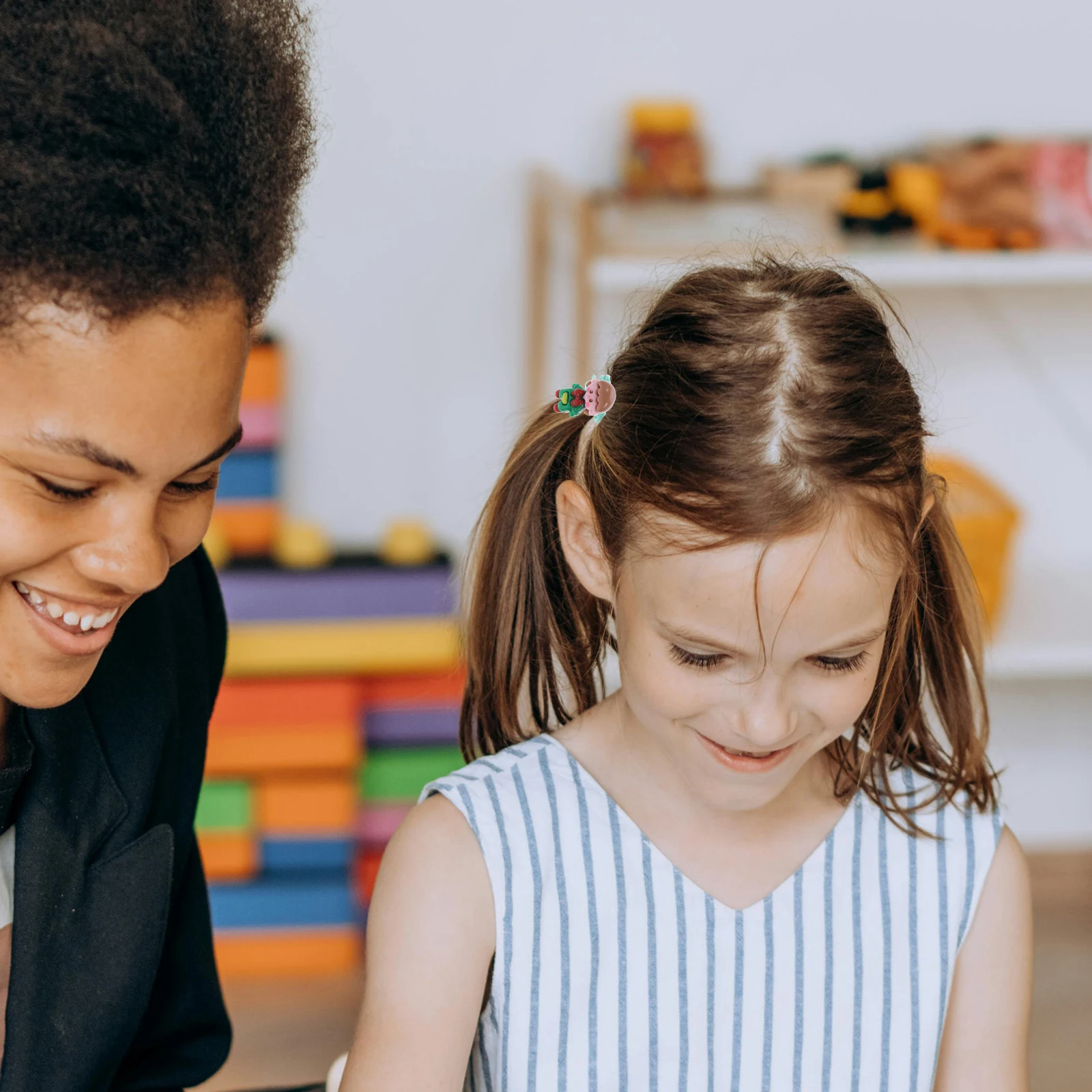 

30 Pcs 's Hair Tie Ties Colorful for Christmas Thick Cute Ponytail Holders