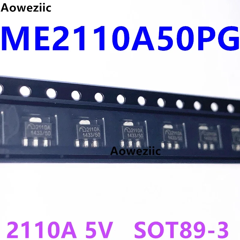 ME2110A50PG SOT89-3 5V Mobile Power DC-DC Boost IC Chip New and Original