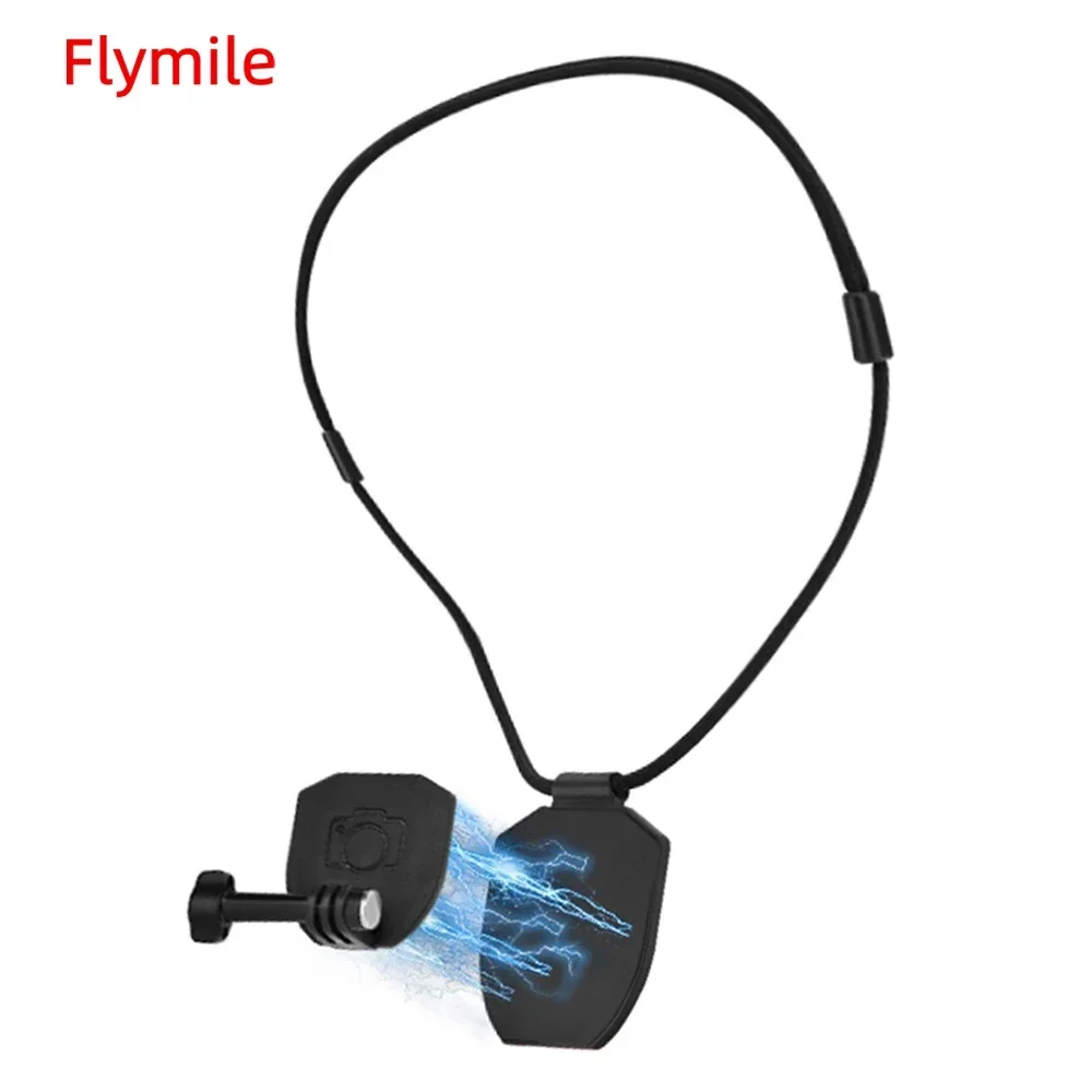 

Flymile Action Camera Magnetic Bracket Accessories Chest Strap for DJI Action 5 Pro/Gopro Hero/Pocket 3 POV Vlgo Photography