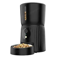 Intelligent WIFI pet feeder high definition wide angle household cat dog food automatic food dispenser