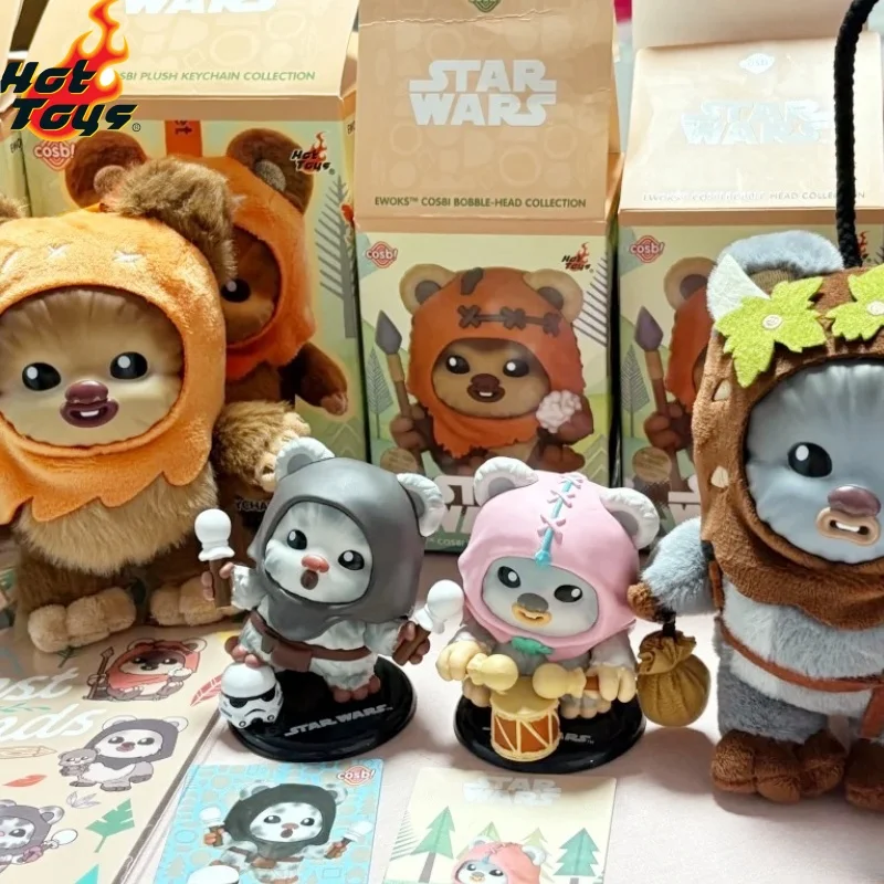 Подлинные популярные игрушки, официальные Ewok Cosbi Mystery Blind Box, мини-фигурки, милый коллекционный декор для стола, коллекционные фанаты, подарок на день рождения