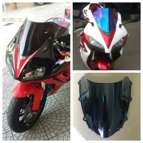 Windscreen For 2004 2005 2006 2007 Honda CBR1000RR CBR 1000 RR Wind Deflectors Screen Windshield