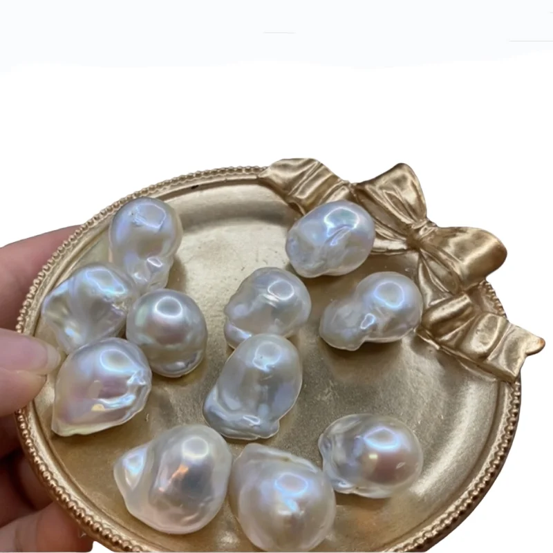 

Pearl Beads Natural Freshwater Pearl AA Irregular Baroque Water Drop Shaped Pearl for DIY Earrings Necklace Jewelry Accessories
