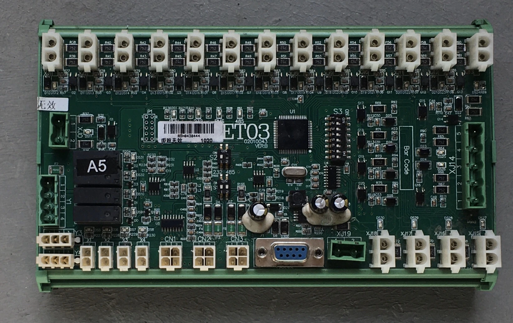 ET03 02010043 VER:B main board circuit board
