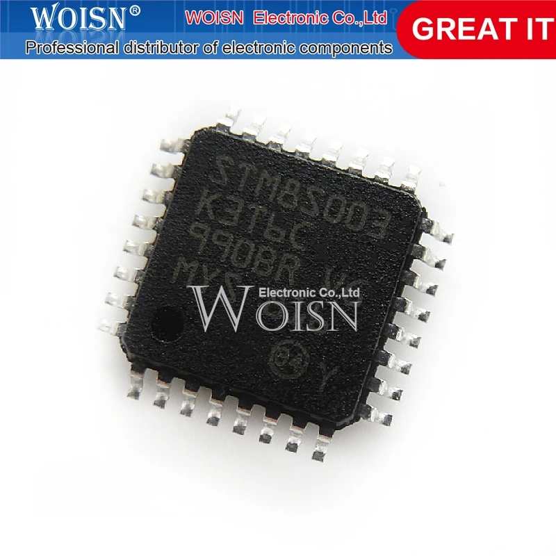 10PCS STM8S003K3T6C STM8S003 LQFP-32