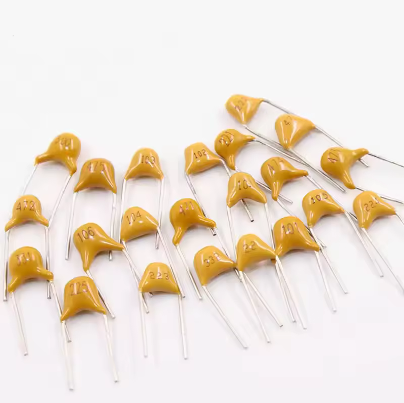 100pcs/200pcs 50V monolithic ceramic capacitor 10PF 22PF 100P 47NF 220NF 1NF 4.7UF 1UF 100NF 330NF 0.1UF 102 104 105 P=5.08mm - Image 4