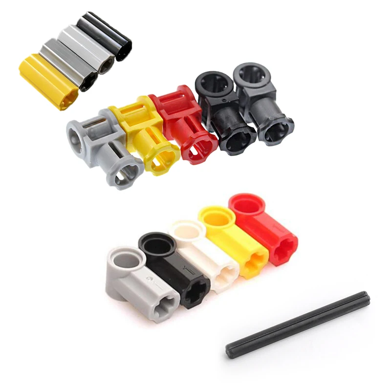 

DIY Building Blocks Technical Parts Axle Pin Connector Shaft Cross-axle Cross Connection Toy Replace Bulk MOC Bricks 32039 59443