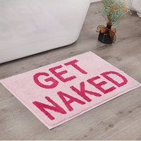 English Get Naked Bath Mat Soft Tufted Cute Bathroom Rugs Bathtub Mat Entrance Doormat Living Room Apartment Home Decor Carpet