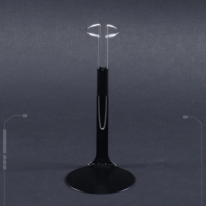 Support de modèle à l'échelle 1/6, accessoires de figurines d'action, présentoir réglable en métal