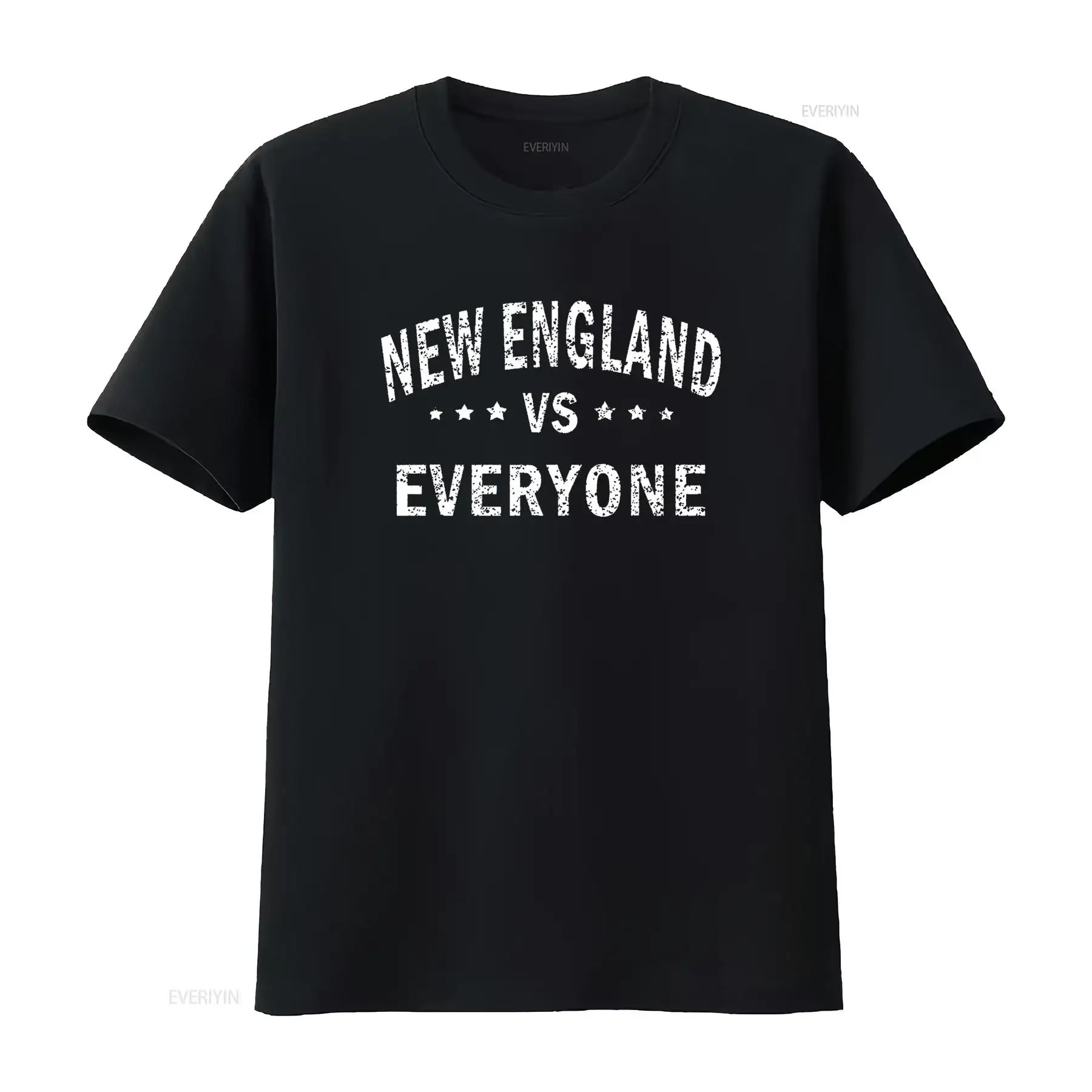 

New England VS Everyone T Shirt GifT Kids vintage Washed Stylish Comfortable Unisex Slightly fashion Stretched Casual graphic