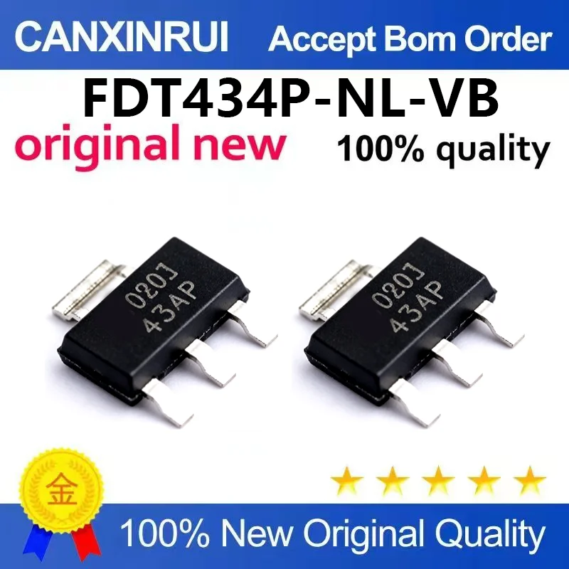 （5pcs-100pcs）FDT434P-NL-VB SOT-223 Field Effect Transistor Discrete Device