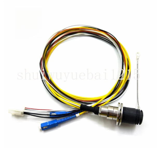 FXW fixed plug-2SC-0.5m high definition camera photoelectric composite cable high definition camera fiber