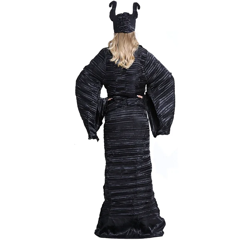 Black Witch Costume Halloween Party Show Costume Export Game Uniform  Anime Cosplay Halloween Costumes for Women