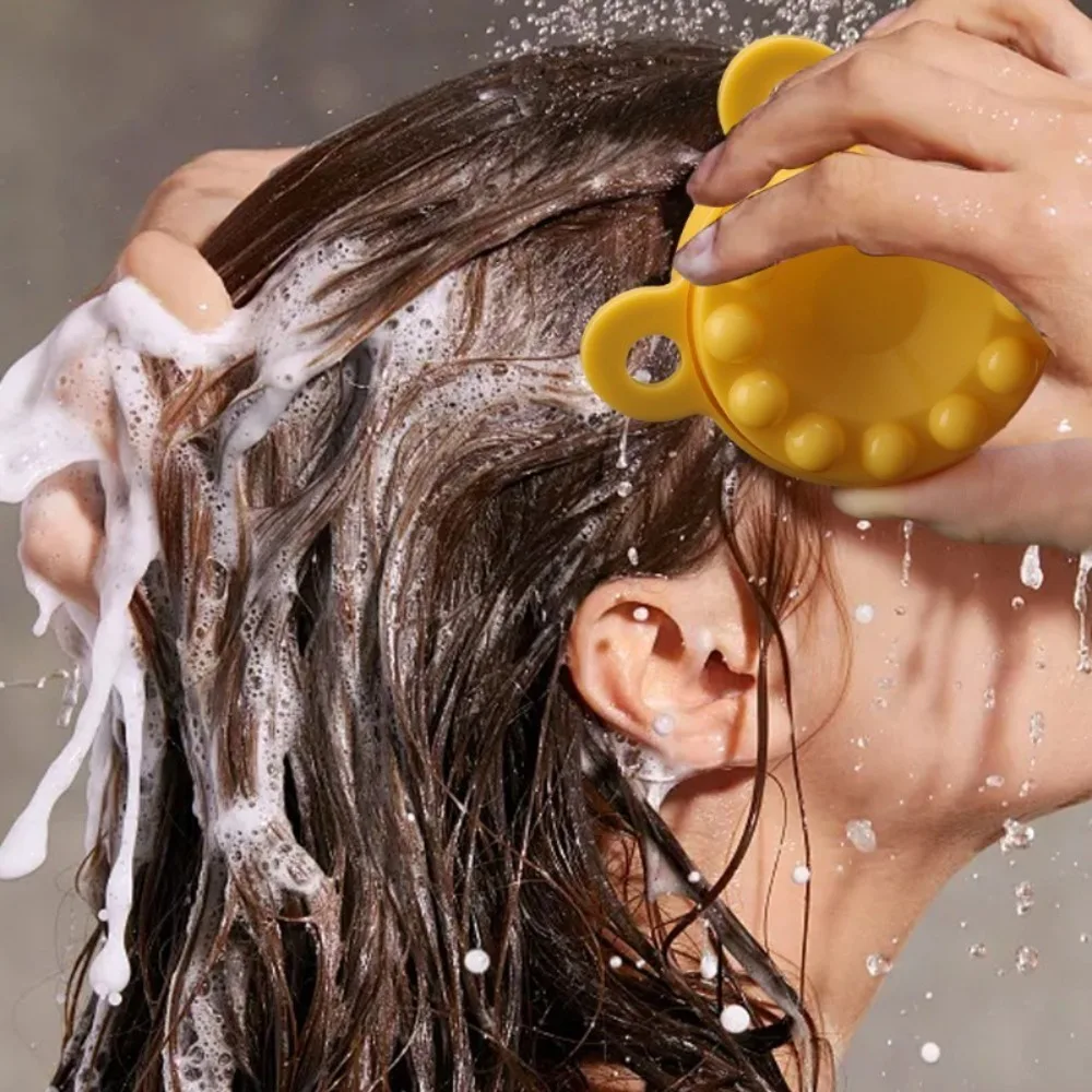 New Soft Massage comb Washing Hair Cleaning Shampoo Brush Hairdressing Tool Multiple Uses Scrubber Tools Pet