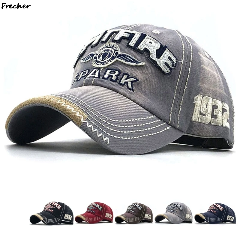 Pełne bawełniane czapka typu Snapback jeansy szkolne czapka z daszkiem letnie kowbojskie daszki czapki Hip Hop Rock czapki golfowe regulowane paski