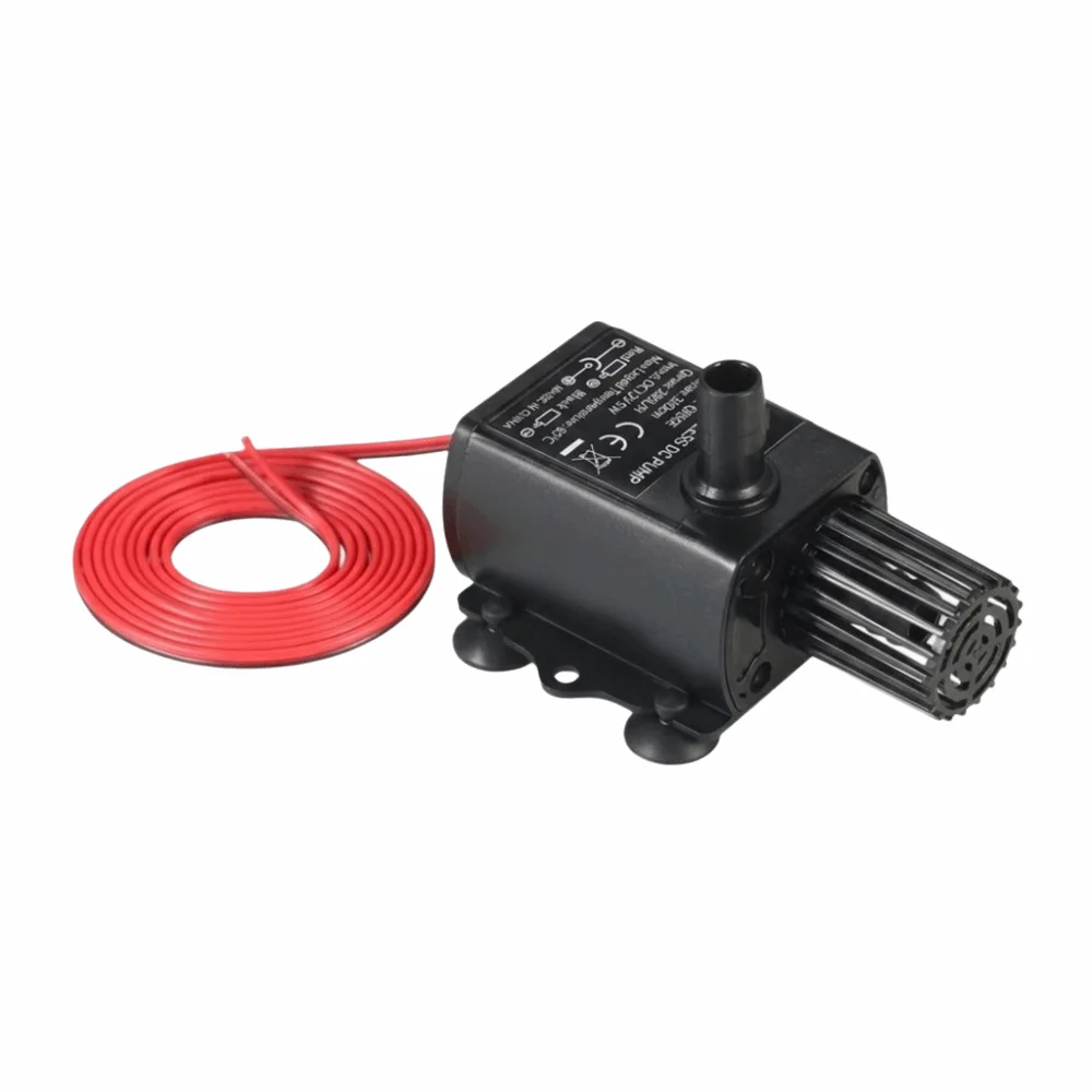 Mini Submersible Water Pump Multifunction Waterproof Solar Fountain Pump Adjustable Flow Low Noise Underwater Aeration Pump