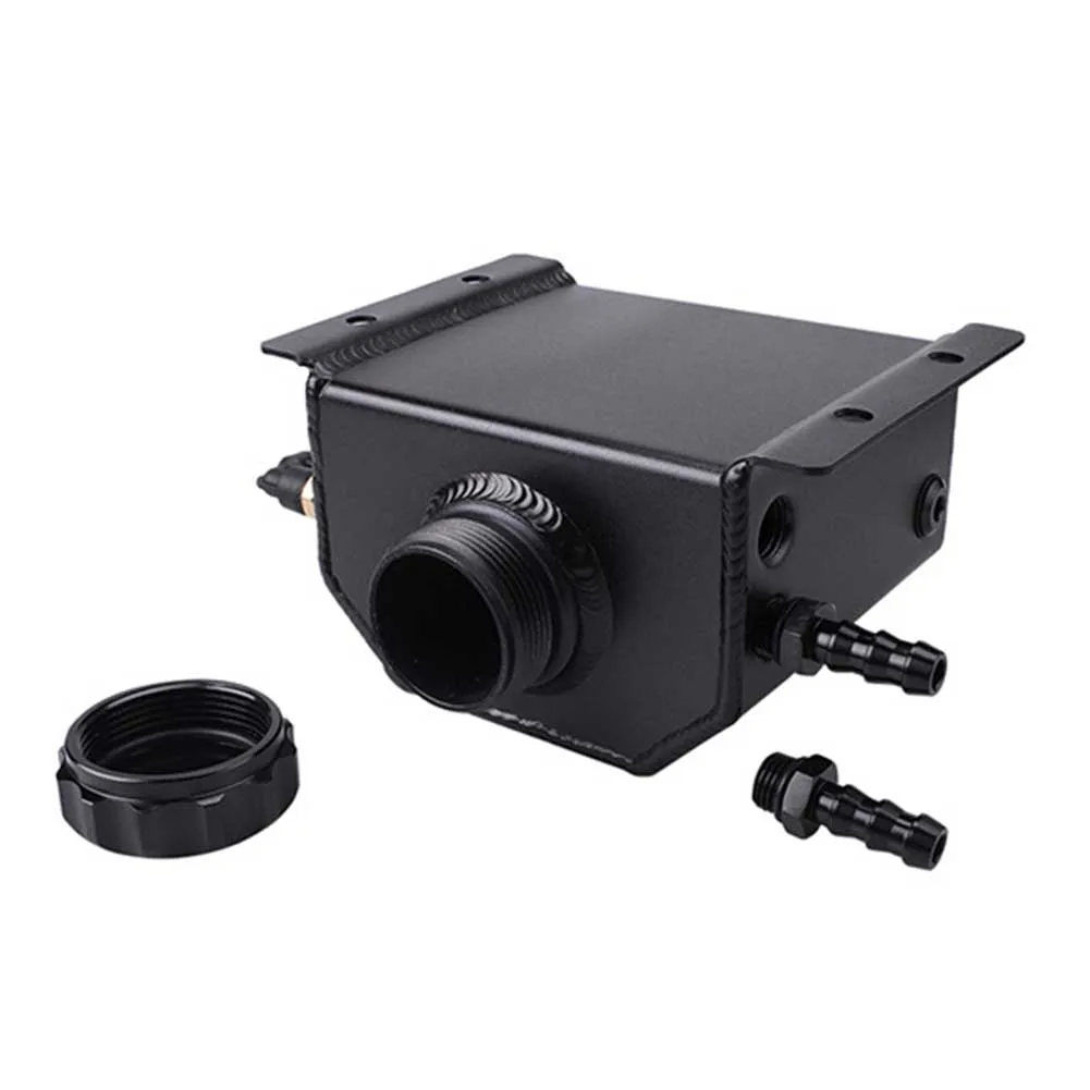 Engine Catch Can Radiator Overflow For Car Engine Bay Six Threaded Holes Four Screw Flange Holes For Various Vehicles