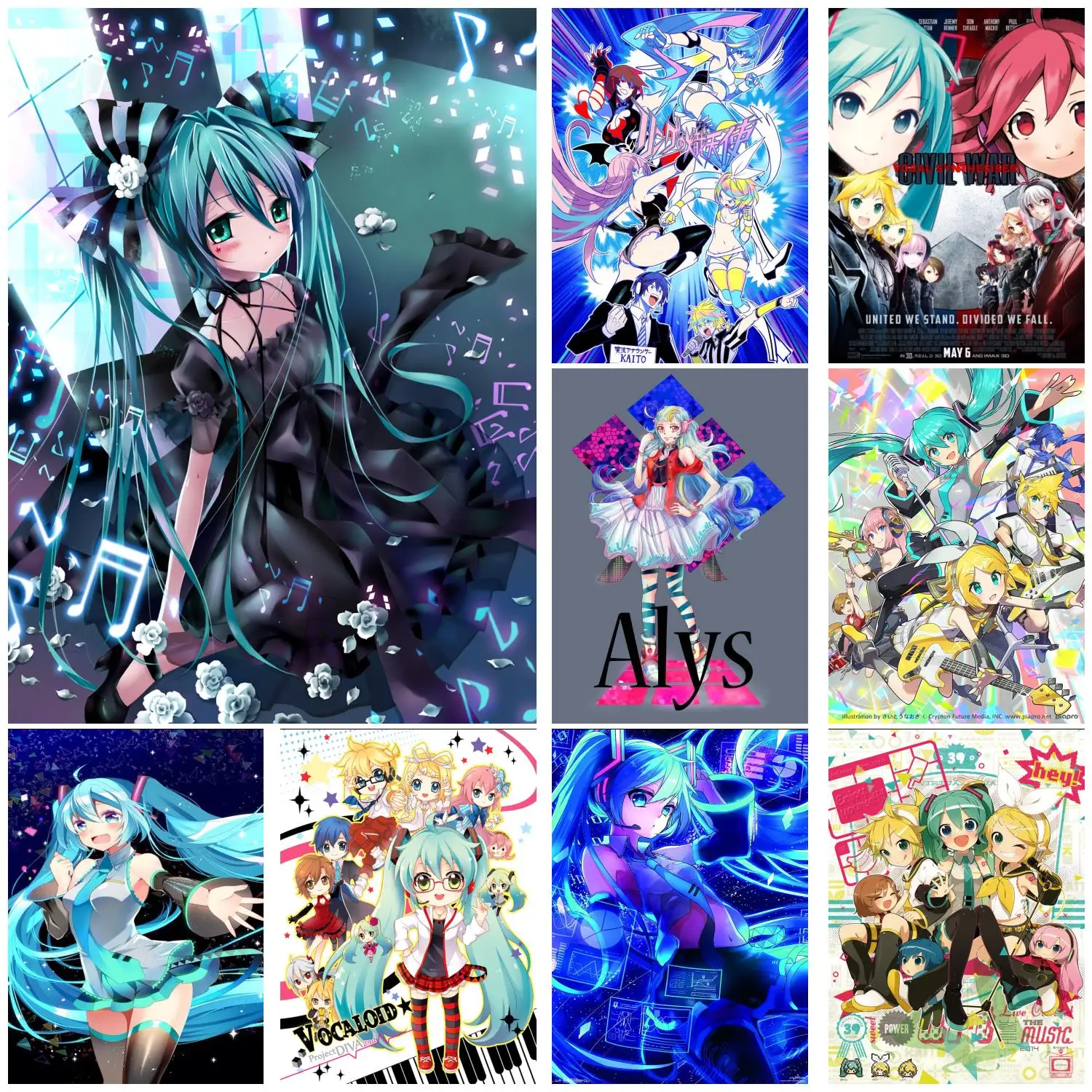 vocaloid-anime-video-game-canvas-art-poster-e-wall-art-picture-print-modern-family-bedroom-decor-posters