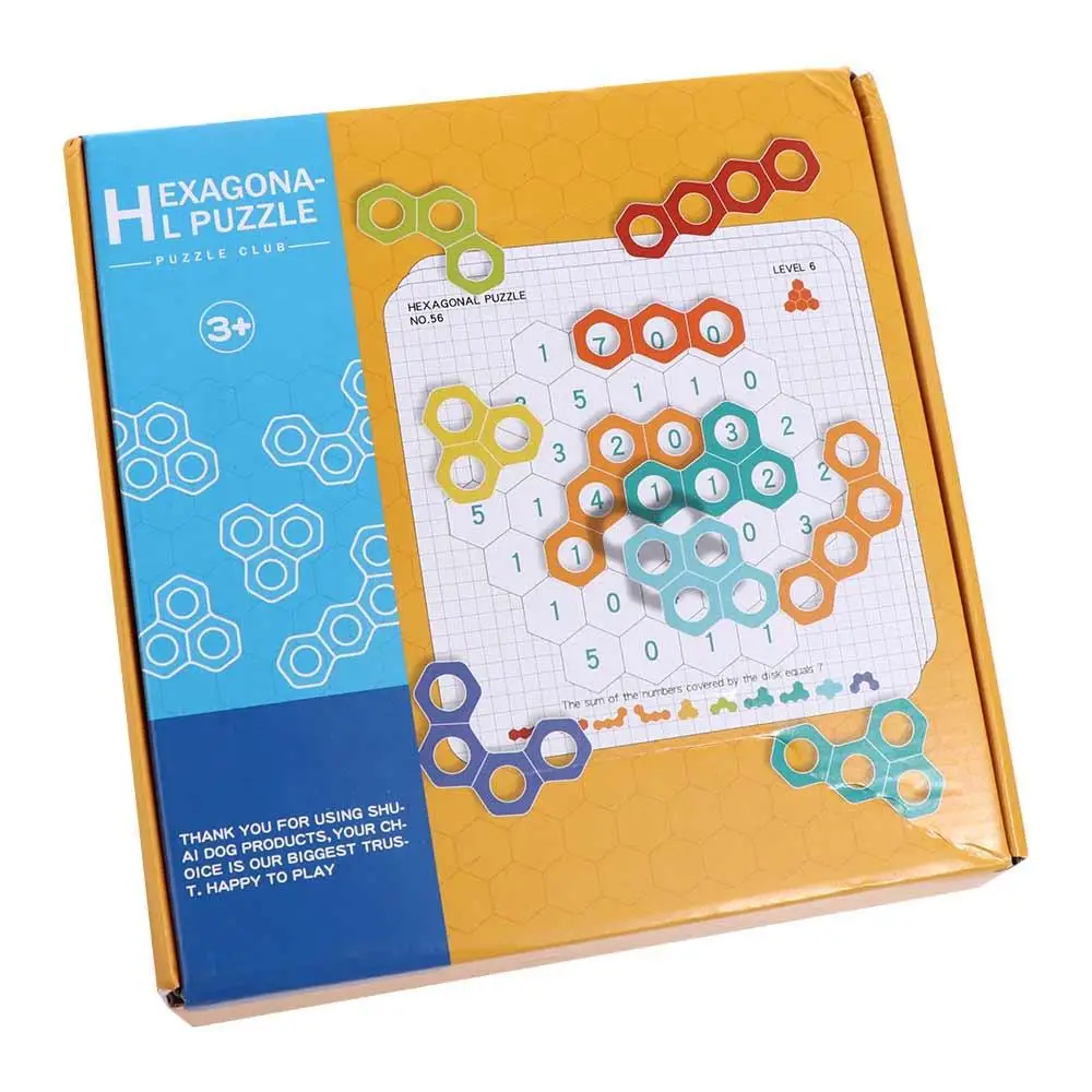 Quebra-cabeça de favo de mel brinquedos montessori colorido forma digital jogos de correspondência educacional brinquedos matemáticos