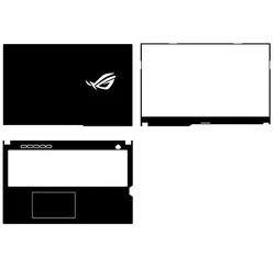 Vor geschnittene Haut aufkleber abdeckung für asus rog strix narbe 17 g733 g733q g733z g733p g703 g703vi g703gs g703gi g701 g701v gx700 gx700vo
