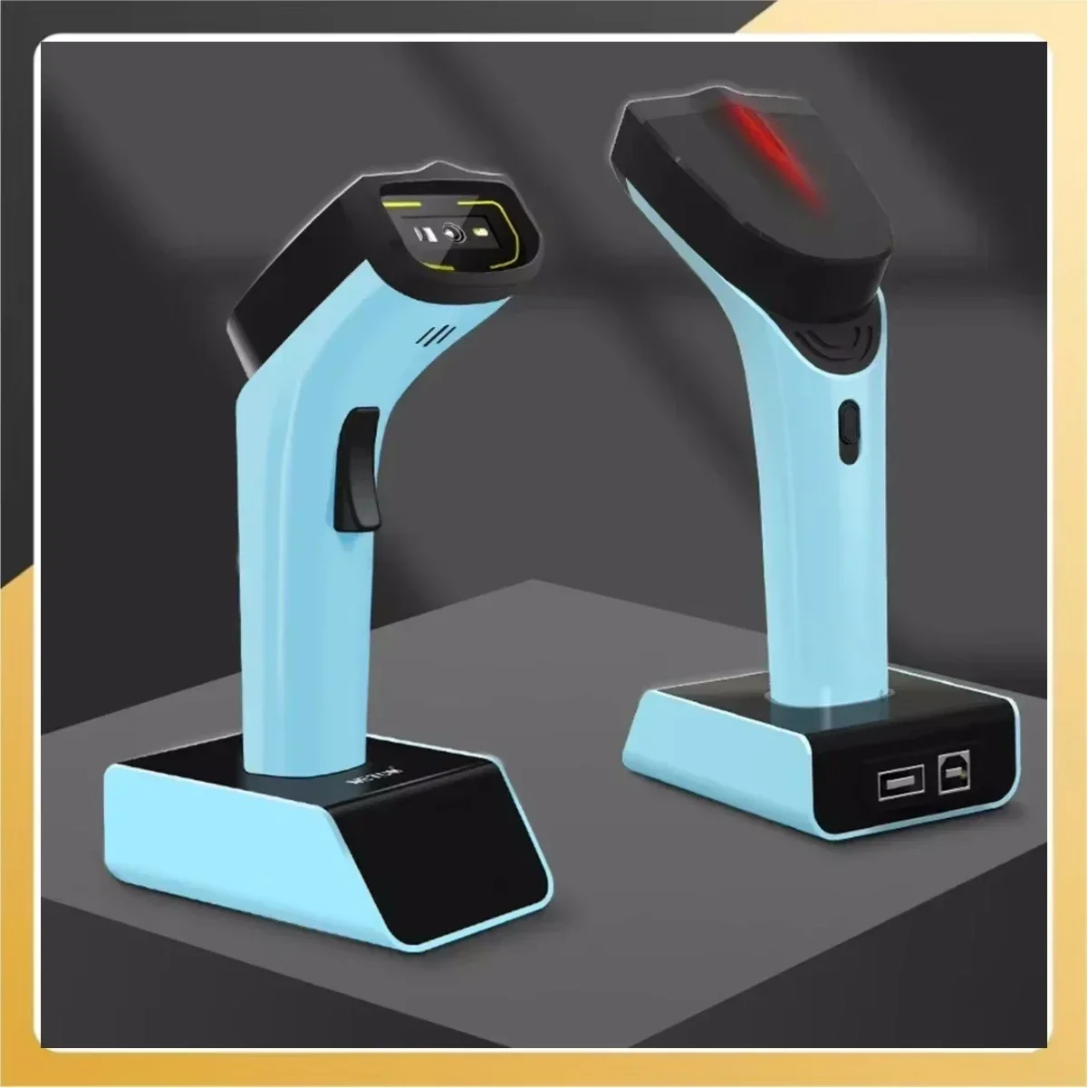 

Высокоскоростной беспроводной проводной сканер QR-кода для эффективного розничного сканирования штрих-кода 2D 1D Экспресс-сканирование с захвата штрих-кода