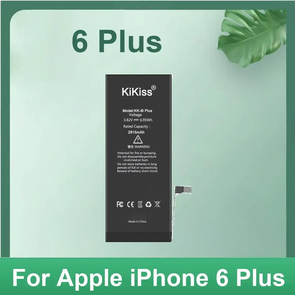 

2915Mah 6 Plus Mobile Phone Battery For Apple Iphone Rechargeable Premium