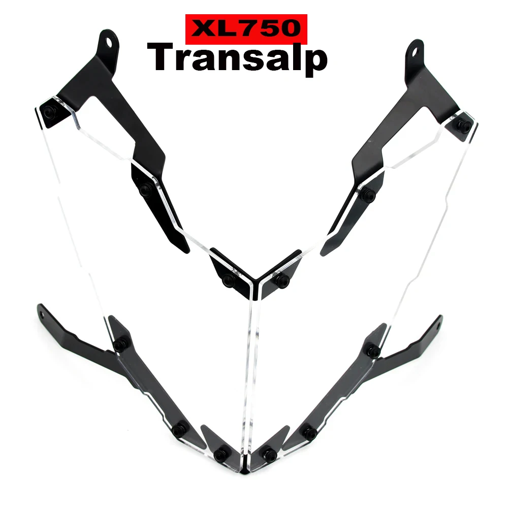 

For Honda XL750 XL 750 Transalp Motorcycle Accessories Protective Guard Acrylic Transparent Headlight Protective Cover XL750 202