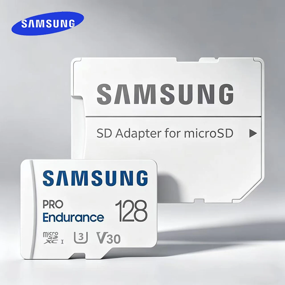 Samsung PRO Endurance TF Storage Card for Surveillance And Car Recording U1 V10 Speed Class 100M Suitable for Monitoring Cards